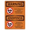 Signmission OSHA Radio Frequency Hazard Dangerous Pacemaker 10in X 7in Rigid Plastic, OS-WS-P-710-L-12784 OS-WS-P-710-L-12784 - alternate 1
